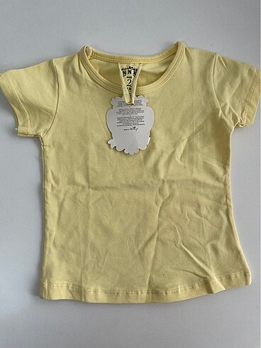 Kız Çocuk Sarı Tshirt