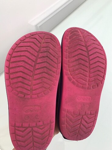 16 Beden pembe Renk Pembe Crocs Terlik