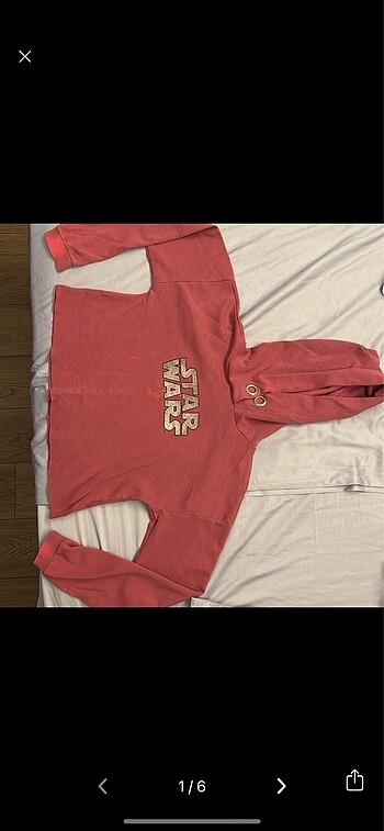 Star Wars temalı kısa sweatshirt