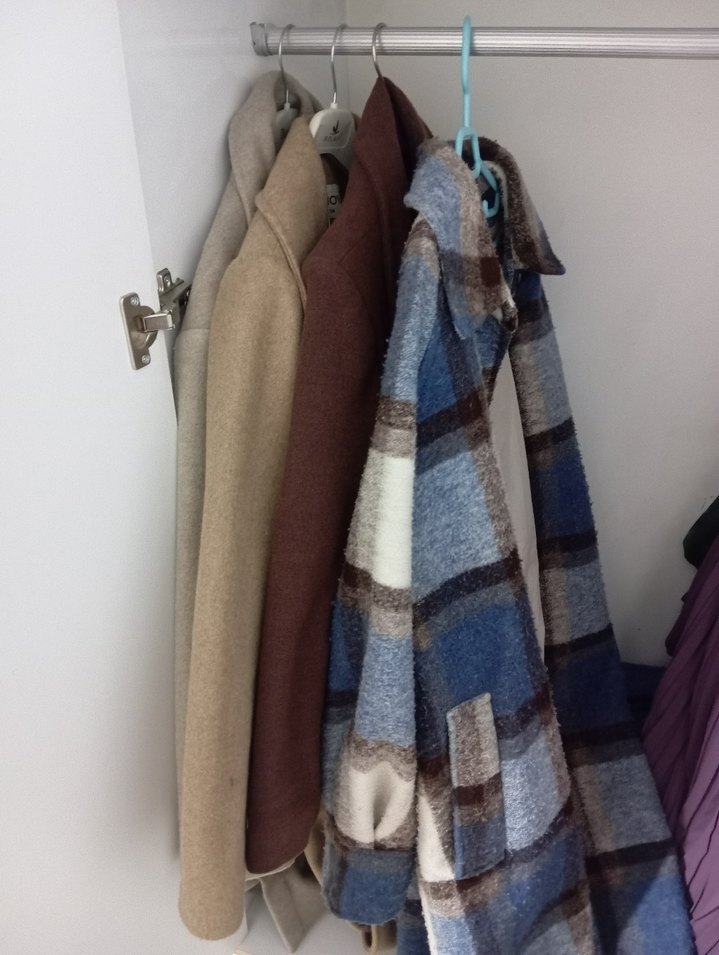 Kadın Kahverengi Yünlü Uzun Kollu Gömlek - Görsel 2