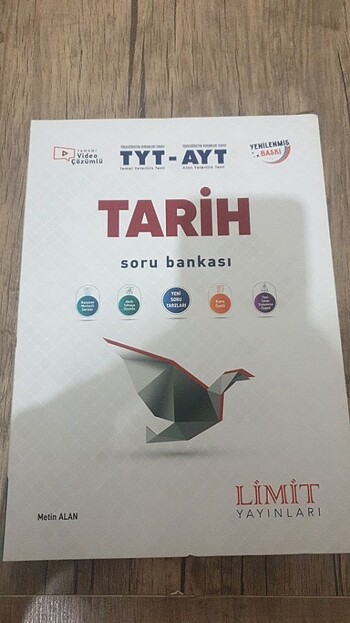 Limit Yayınları TYT-AYT Tarih Soru Bankası 