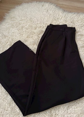Siyah Kadın Kumaş Pantolon