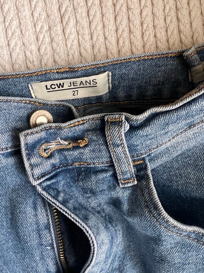 Mavi Normal Boy Denim Kadın Jean - Görsel 2