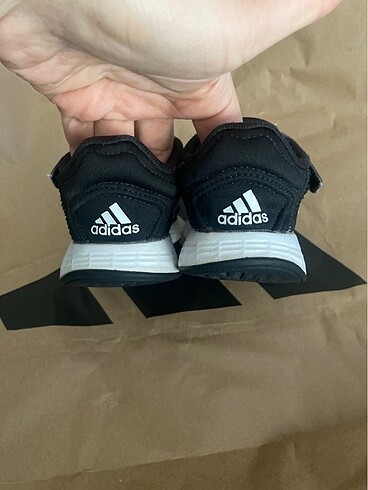 25 Beden siyah Renk Adidas Orjinal 25 numara