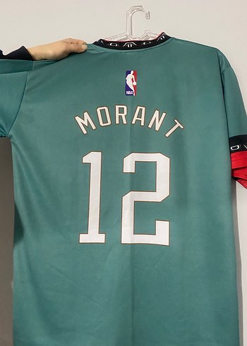 Turkuaz Baskılı Düğmeli Erkek Tişört - Görsel 2