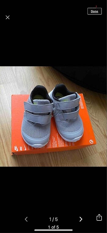 Nike Gri Spor Ayakkabı