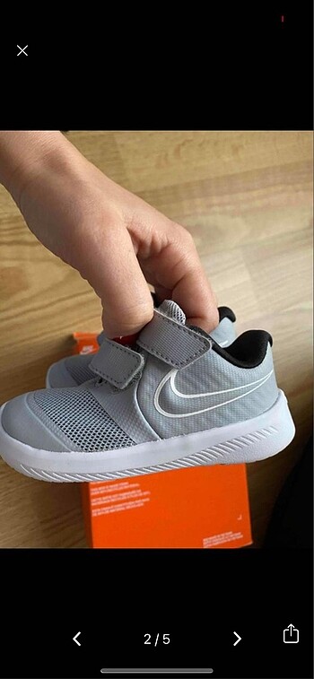Nike Nike Gri Spor Ayakkabı