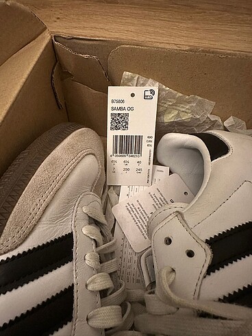 40 Beden beyaz Renk Adidas Samba Çok Yeni Orijinal
