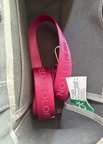 Benetton Orjinal Benetton kanvas çanta