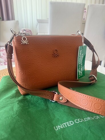 Orjinal Benetton taba çanta yeni