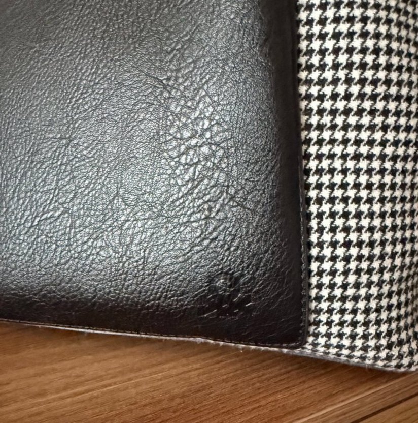 Orjinal Benetton deri çanta büyük - Görsel 3