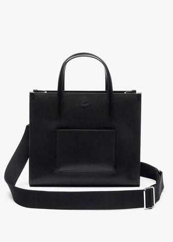 Orjinal Lacoste deri çanta - Görsel 2