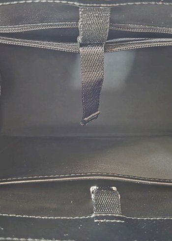 Orjinal Lacoste deri çanta - Görsel 6