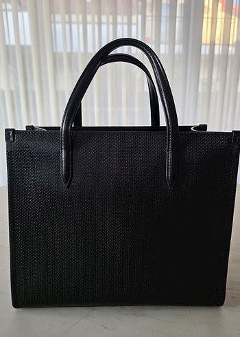 Orjinal Lacoste deri çanta - Görsel 5