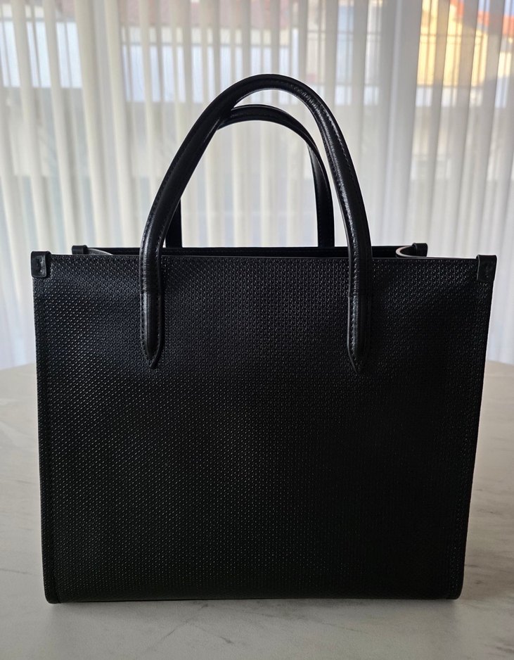 Orjinal Lacoste deri çanta - Görsel 5