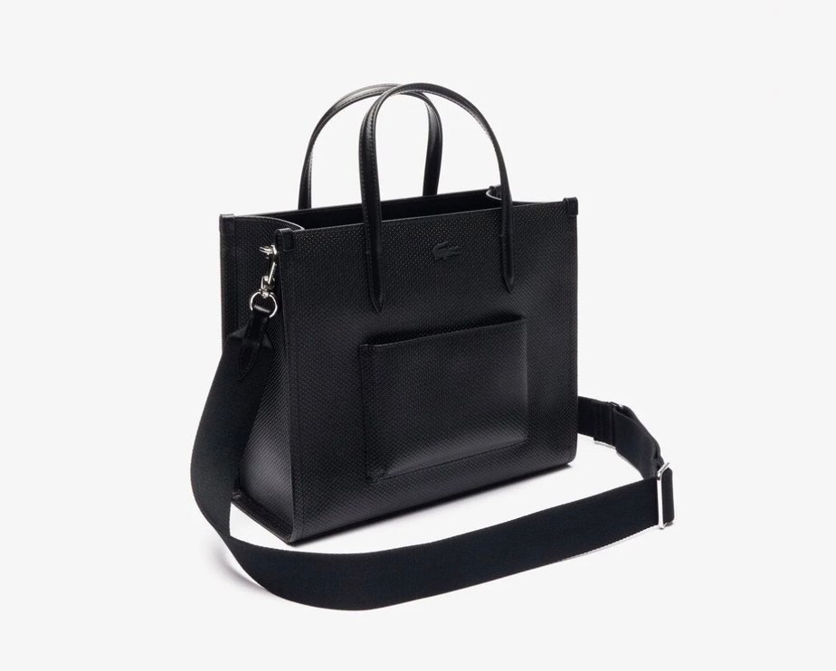 Orjinal Lacoste deri çanta - Görsel 3