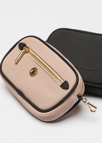 Orjinal Us Polo çanta bej siyah - Görsel 4