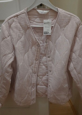 H&M pudra kapitoneli ceket - Görsel 2