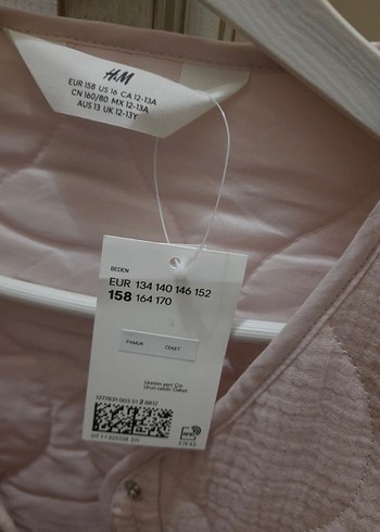 H&M pudra kapitoneli ceket - Görsel 3