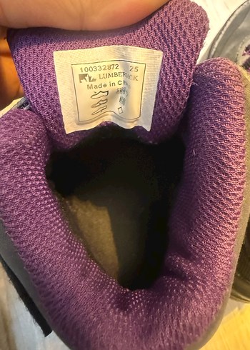 Lumberjack kız çocuk bot - Görsel 5