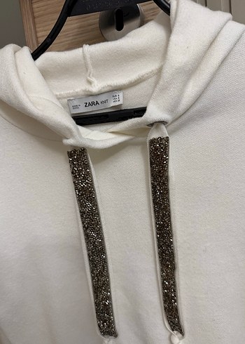 Zara Kapüşonlu Kadın kazak - Görsel 2