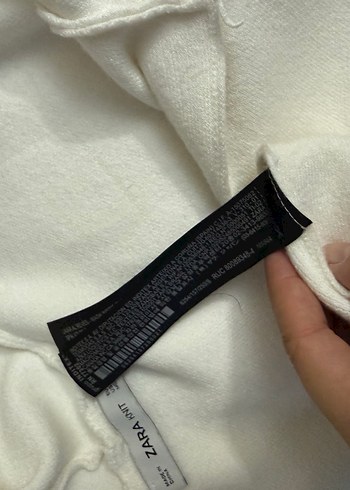 Zara Kapüşonlu Kadın kazak - Görsel 3