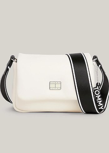 Orjinal Tommy Hilfiger kremDeri Kadın Çapraz Çanta - Görsel 5