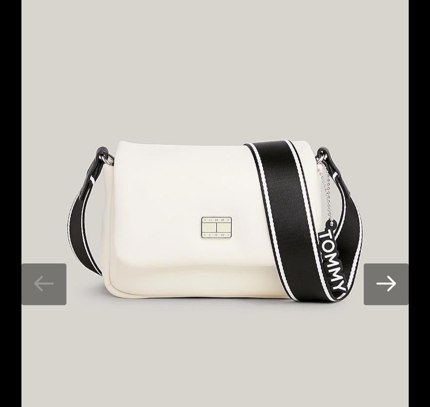 Orjinal Tommy Hilfiger kremDeri Kadın Çapraz Çanta - Görsel 5