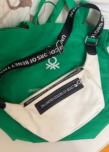 Benetton Orjinal Benetton çapraz çanta