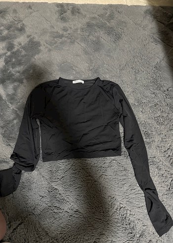 ZARA SİYAH BODY UZUN KOLLU