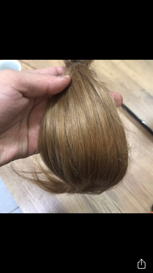 Bej Ahşap Püsküllü Saç Aksesuarı - Görsel 3