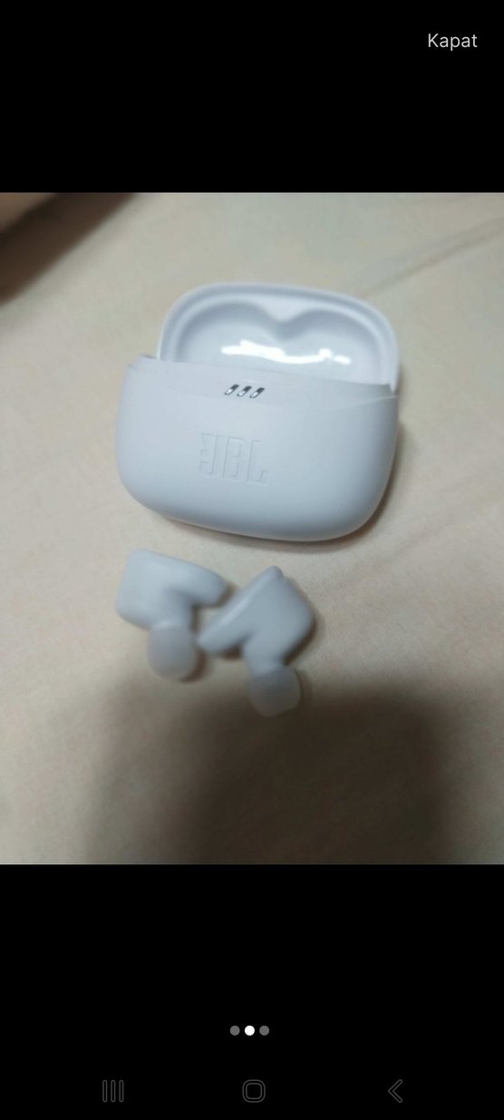 JBL Beyaz Kablosuz Kulaklıklar - Görsel 3