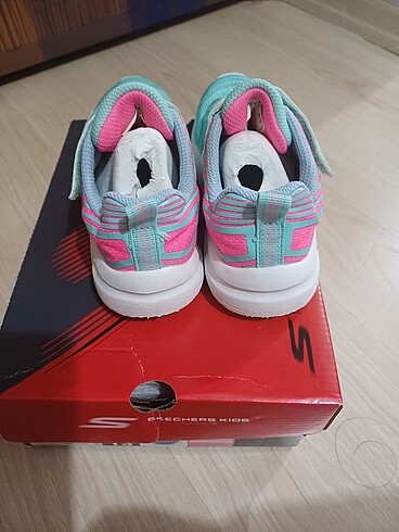 28 Beden turkuaz Renk Skechers Mavi Çocuk Ayakkabısı