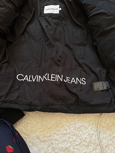 s Beden siyah Renk Calvin klein mont