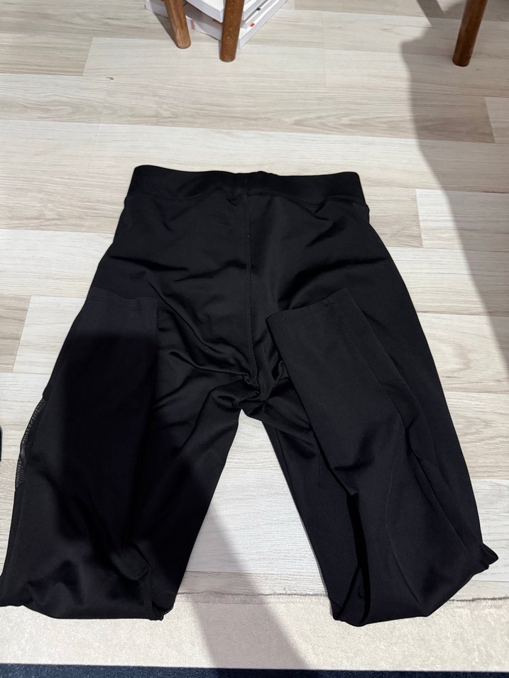 Siyah Spor Kadın Tayt - UMberIace - Görsel 2