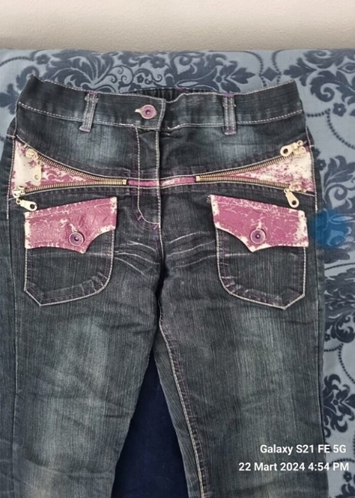 Kız çocuk pantolon - Görsel 3