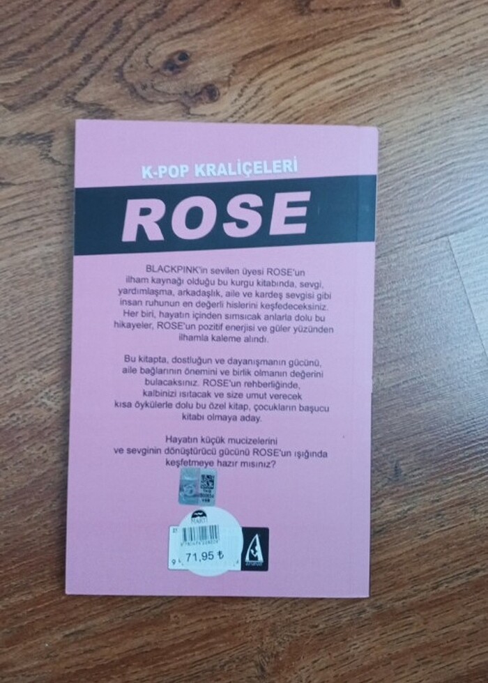 Blackpink Rose kitabı - Görsel 3