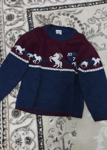 erkek çocuk 5 tane kışlık kazak - Görsel 12