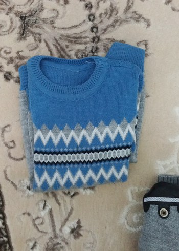 erkek çocuk 5 tane kışlık kazak - Görsel 5