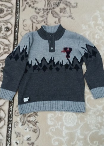 erkek çocuk 5 tane kışlık kazak - Görsel 14