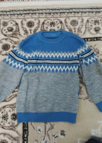 erkek çocuk 5 tane kışlık kazak - Görsel 6