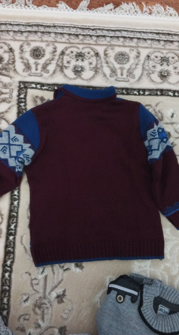 erkek çocuk 5 tane kışlık kazak - Görsel 4