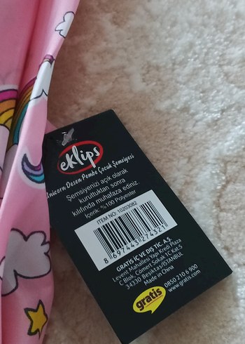 kız çocuk şemşiye - Görsel 4