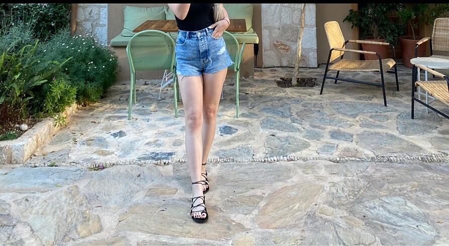 Zara zara kot şort