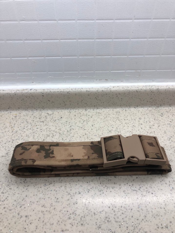 Bej Kamuflaj Erkek Kemer palaska avcı kampçı - Görsel 2