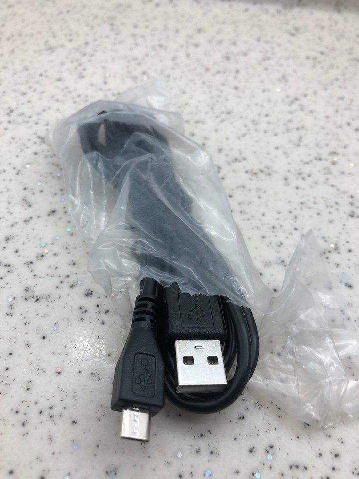 Gri Beyaz USB Telefon Şarj Kablosu - Görsel 2