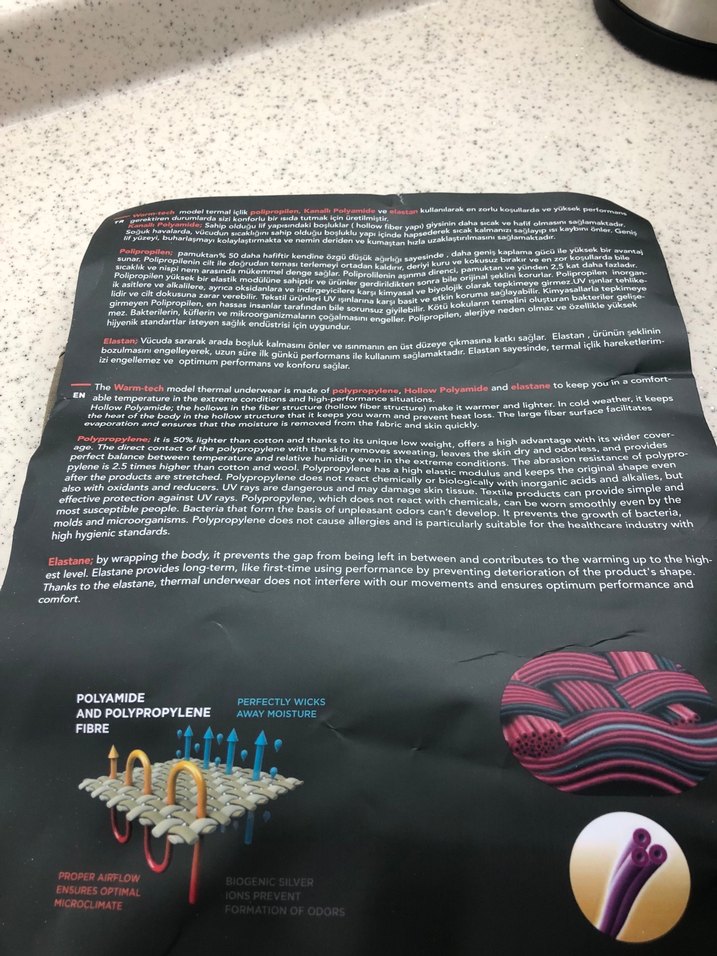 Erkek Haki Renk içlik takımı çok ağır şartlara uygun - Görsel 4