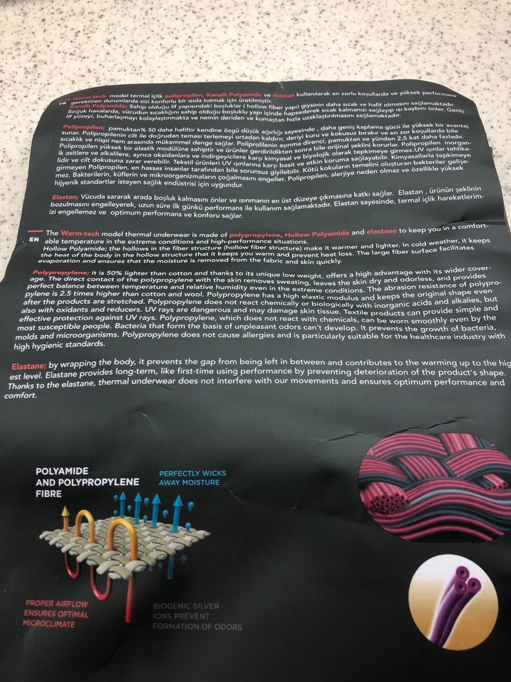 Erkek Haki Renk içlik takımı çok ağır şartlara uygun - Görsel 3