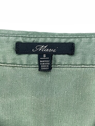 s Beden yeşil Renk Mavi Jeans Kısa Elbise %70 İndirimli.