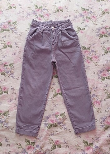 Lcw 6-7 yaş lila pantolon